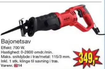 Harald Nyborg Bajonetsav tilbud