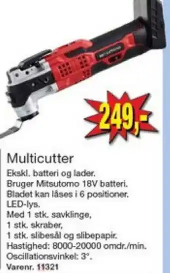Harald Nyborg Multicutter tilbud