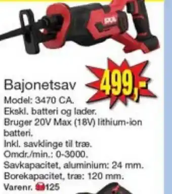 Harald Nyborg Bajonetsav tilbud