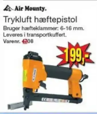 Harald Nyborg Trykluft hæftepistol tilbud