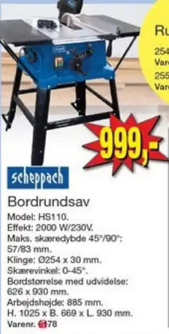 Harald Nyborg Bordrundsav tilbud