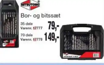 Harald Nyborg Bor- og bitssæt tilbud