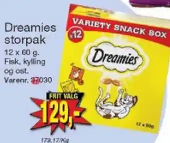 Harald Nyborg Dreamies storpak tilbud