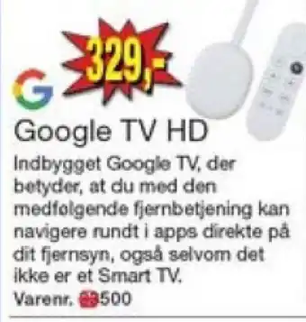 Harald Nyborg Google TV HD tilbud