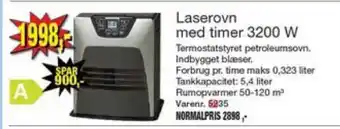 Harald Nyborg Laserovn med timer 3200 W tilbud