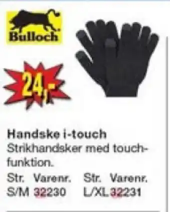 Harald Nyborg Handske i-touch tilbud