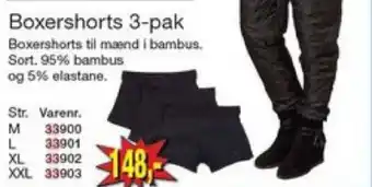 Harald Nyborg Boxershorts 3-pak tilbud