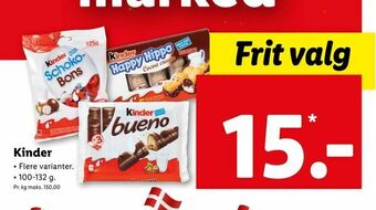 Let-Køb Kinder tilbud