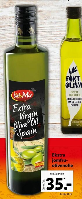 Let-Køb Ekstra jomfru- olivenolie tilbud