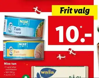 Let-Køb Nixe tun tilbud