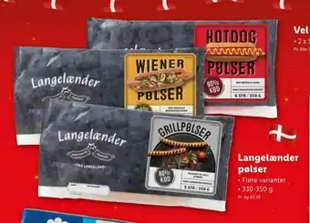 Let-Køb Langelænder pølser tilbud