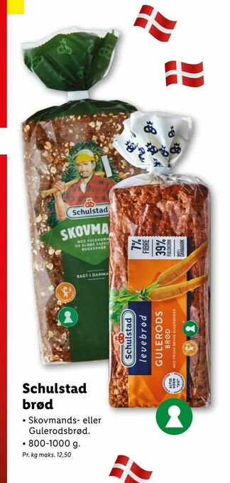 Let-Køb Schulstad brød tilbud