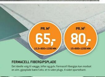 XL-BYG Fermacell fibergipsplade tilbud