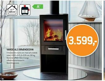 XL-BYG Varde als brændeovn tilbud