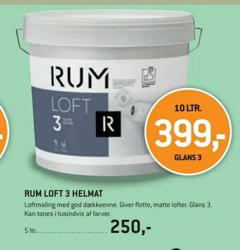 XL-BYG Rum loft 3 helmat tilbud