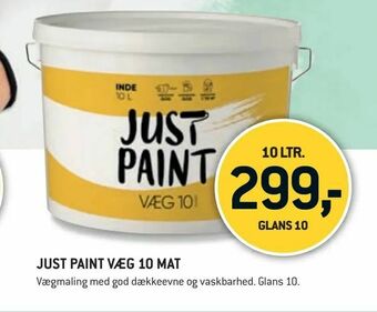 XL-BYG Just paint væg 10 mat tilbud