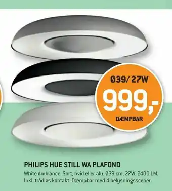 XL-BYG PHILIPS HUE STILL WA PLAFOND tilbud