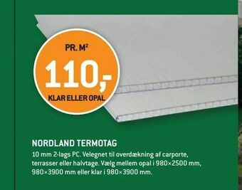 XL-BYG Nordland termotag tilbud