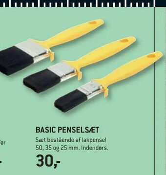 XL-BYG Basic penselsæt tilbud