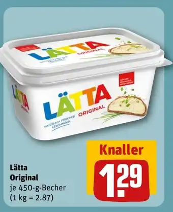 REWE DE Lätta Original tilbud