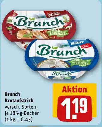 REWE DE Brunch Brotaufstrich tilbud