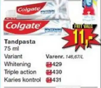 Harald Nyborg Tandpasta tilbud