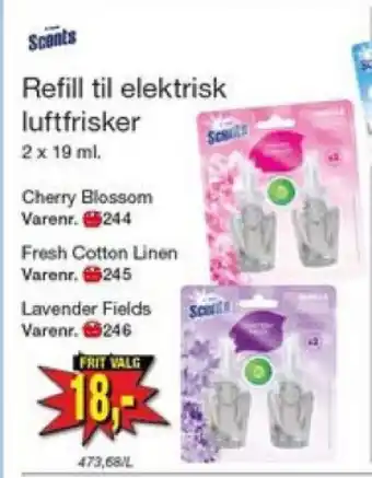 Harald Nyborg Refill til elektrisk luftfrisker tilbud