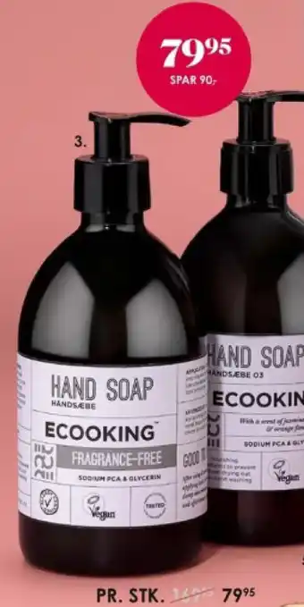 Matas ECOOKING HÅNDSÆBE tilbud