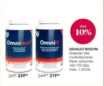 Matas UDVALGT BIOSYM tilbud