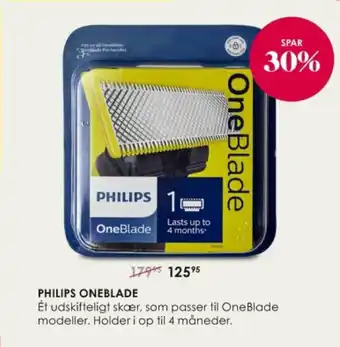 Matas PHILIPS ONEBLADE tilbud