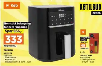 Power AIRFRYER FR9011NO tilbud