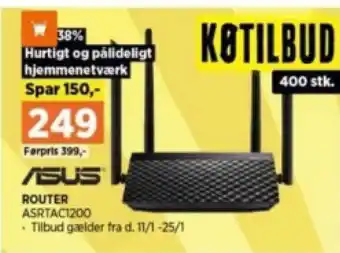 Power ROUTER ASRTAC1200 tilbud