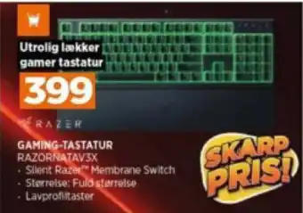 GAMING-TASTATUR RAZORNATAV3X