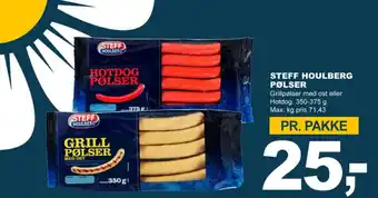 Let-Køb STEFF HOULBERG PØLSER tilbud
