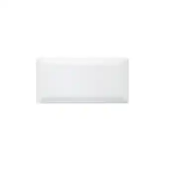 Bauhaus Vægflise blank hvid 10 x 20 cm 0,8 m² tilbud