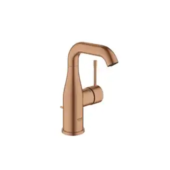 Bauhaus Grohe håndvaskarmatur essence børstet warm sunset m/ pop-up bundv tilbud