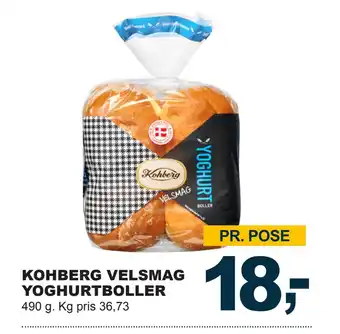 Let-Køb Kohberg velsmag yoghurtboller tilbud