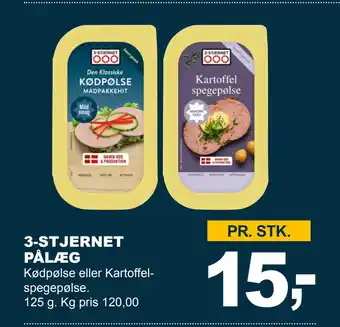Let-Køb 3-stjernet pålæg tilbud