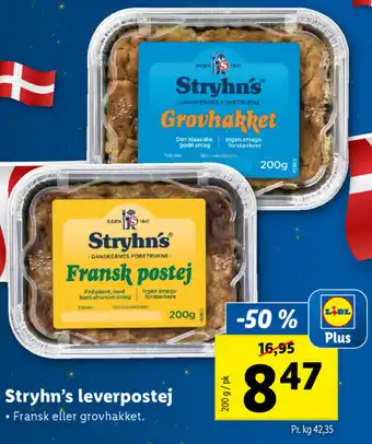 Lidl Stryhn's Leverpostej 200g tilbud