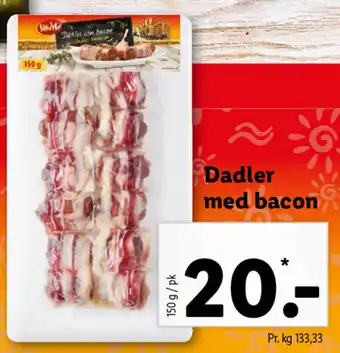 Lidl Dadler Med Bacon 150g tilbud