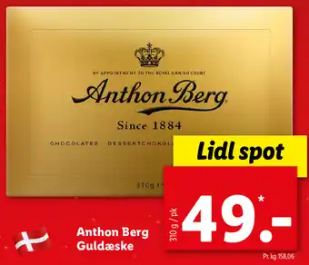 Anthon Berg Guldæske 310 g