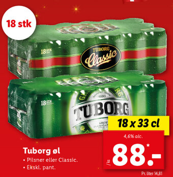 Lidl Tuborg øl tilbud