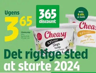 Coop 365 Cheasy skyr tilbud