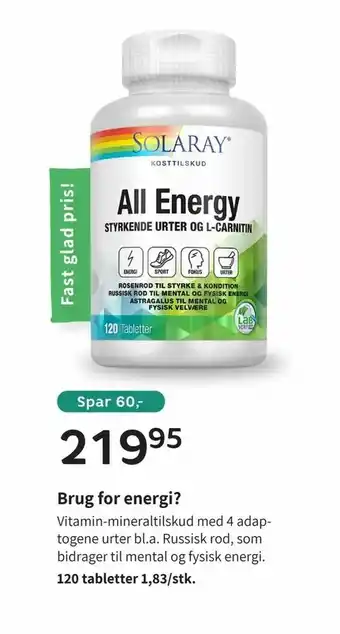 Brug for energi?