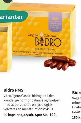 Helsam Bidro PMS tilbud