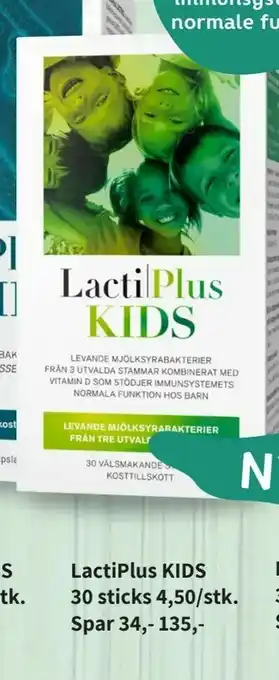Helsam LactiPlus KIDS tilbud