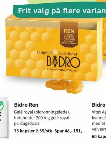 Helsam Bidro Ren tilbud