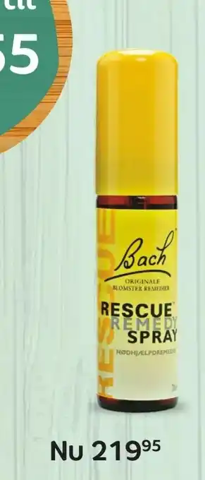 Helsam Rescue Remedy Spray tilbud