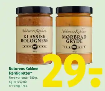 Naturens Køkken færdigretter