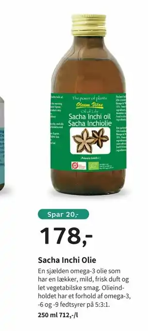 Helsam Sacha Inchi Olie tilbud